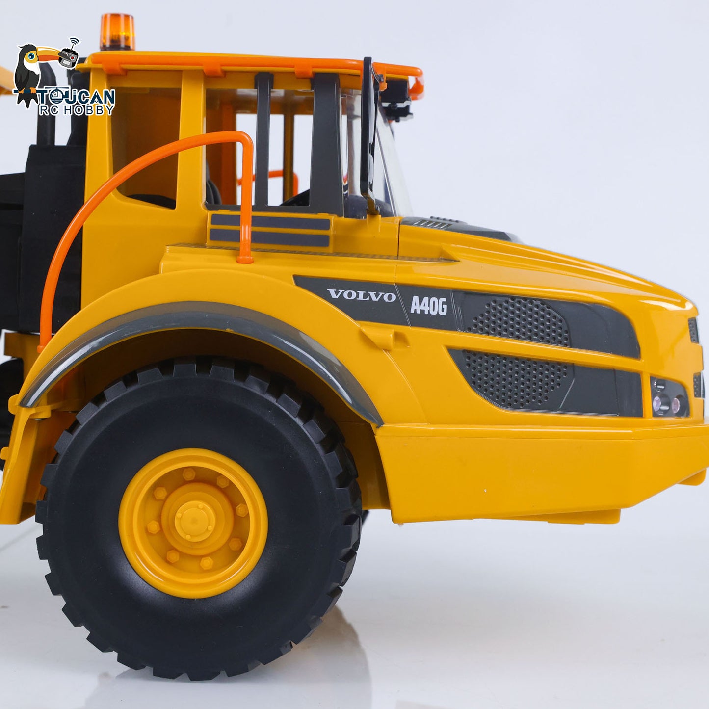 Plastic DoubleE E591 003 1/20 RC Articulated Dumper 6WD Electric Remote Control Truck VO Motor Battery USB Charging Cable RTR