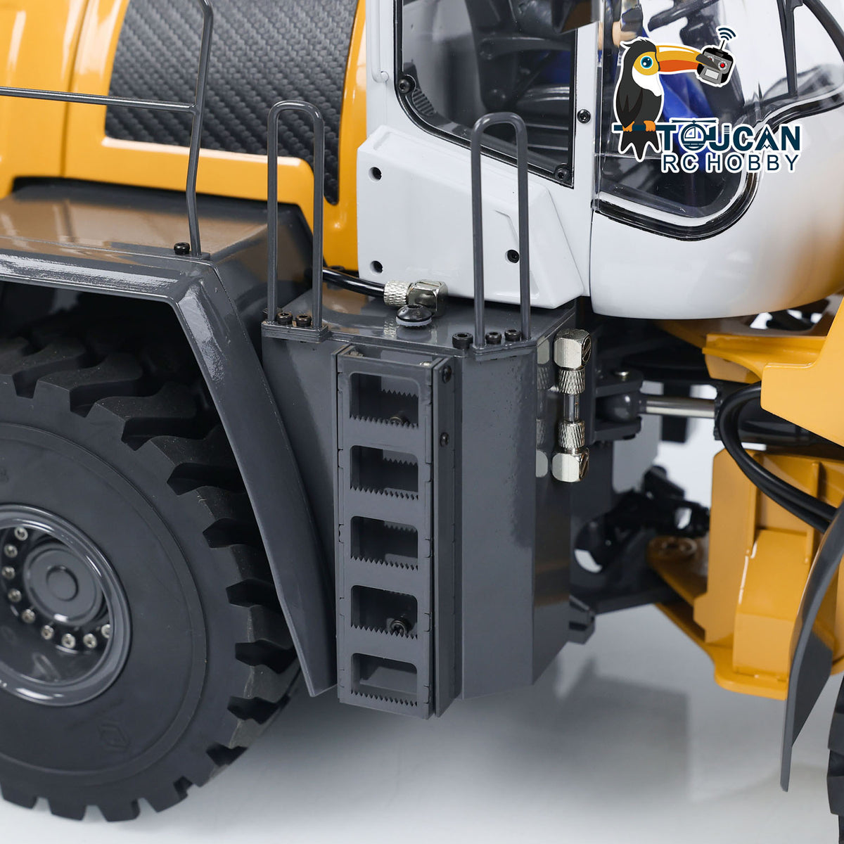 TOUCAN RC HOBBY XDRC 1/14 Scale Hydraulic RC Loader 580 Radio Control Construction Vehicle Electric Model Sound Light DIY Cars