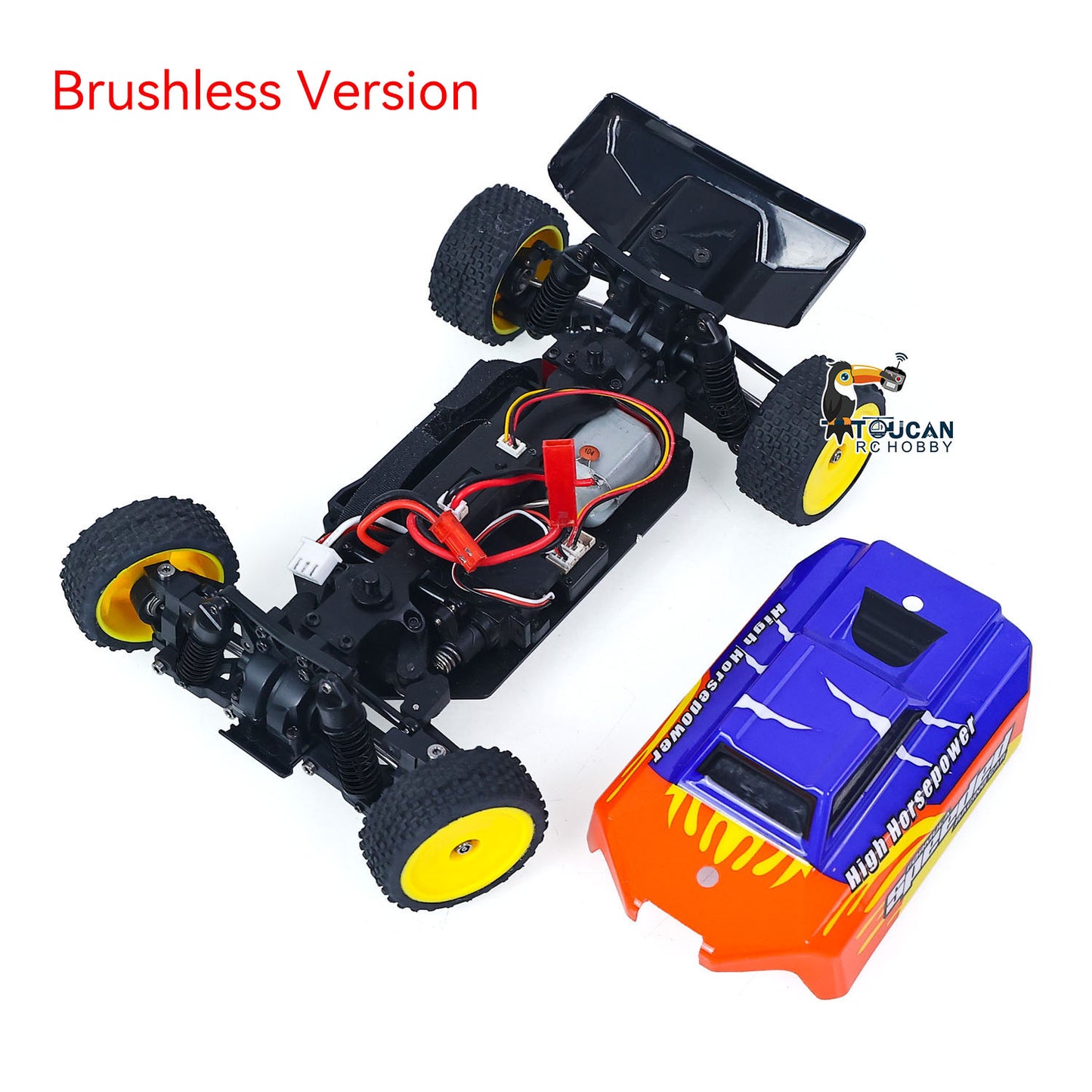 45KM/H High Speed 1/24 Electric Remote Control Off Road Car Model 2401AH Ready To Run RC Vehicle Model Brushless Motor Battery