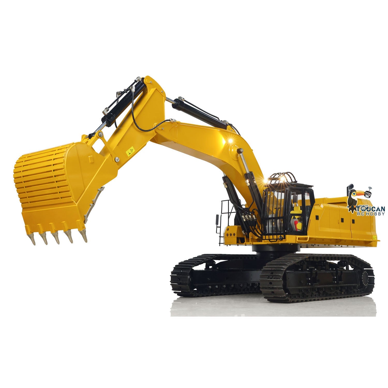 1/8 395 Metal RC Hydraulic Excavator Heavy Duty Digger RTR Radio