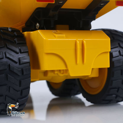US Stock Plastic DoubleE E591 003 1/20 RC Articulated Dumper 6WD Electric Remote Control Truck VO Motor Battery USB Charging Cable RTR