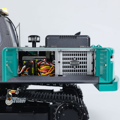 In Stock KABOLITE 1/14 K350 200 3Arm RC Hydraulic Excavator Remote Control Digger Model Light Sound System Flysky Radio RTR Battery