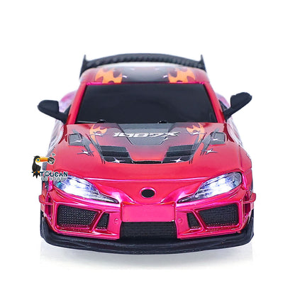 10KM/H JXC SP4301 1/43 Remote Control Drifting Car AWD RC Vehicle Model RTR Light System Motor 9A ESC Servo Battery No Sounds