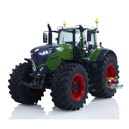 TOUCAN RC HOBBY LESU Metal 1/14 RC Tractor Truck AOUE 1050 4x4 Hydraulic Farm vehicle K500 Seedbed Pre-sowing Soil Preparation Planter Plough Light Sound