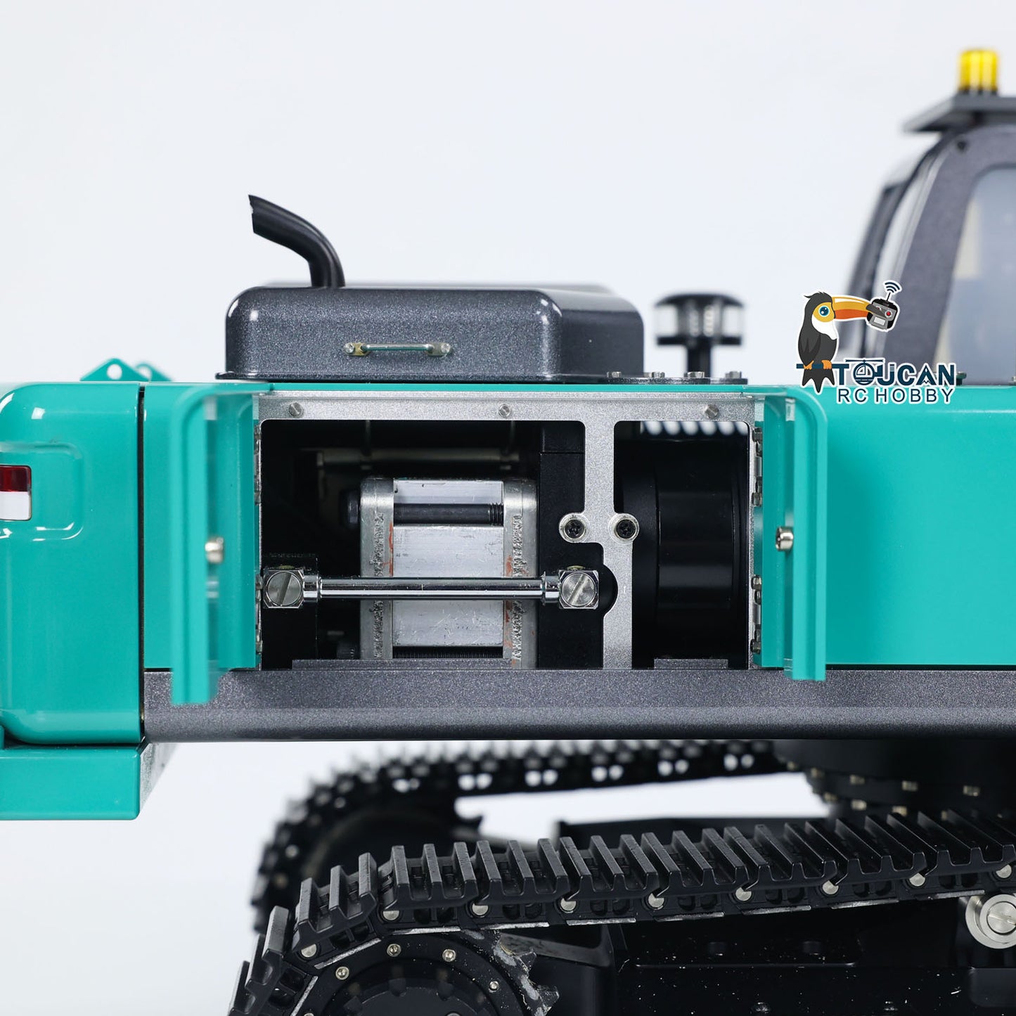 In Stock KABOLITE 1/14 K350 200 3Arm RC Hydraulic Excavator Remote Control Digger Model Light Sound System Flysky Radio RTR Battery