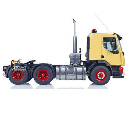 TOUCAN 1/14 6x6 RC Tractor Truck 3Axles Painted Assembled Remote Control Car Model