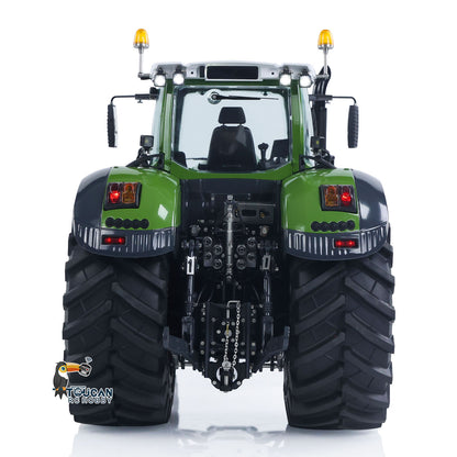 LESU AOUE 1050 Metal 4x4 1/14 RC Tractor Truck Hydraulic Agricultural Vehicles K500 Seedbed Pre-sowing Soil Preparation Machine Frsky XE Lite