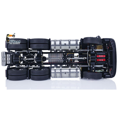 TOUCAN 1/14 6x6 RC Tractor Truck 3Axles Painted Assembled Remote Control Car Model