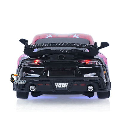 10KM/H JXC SP4301 1/43 Remote Control Drifting Car AWD RC Vehicle Model RTR Light System Motor 9A ESC Servo Battery No Sounds