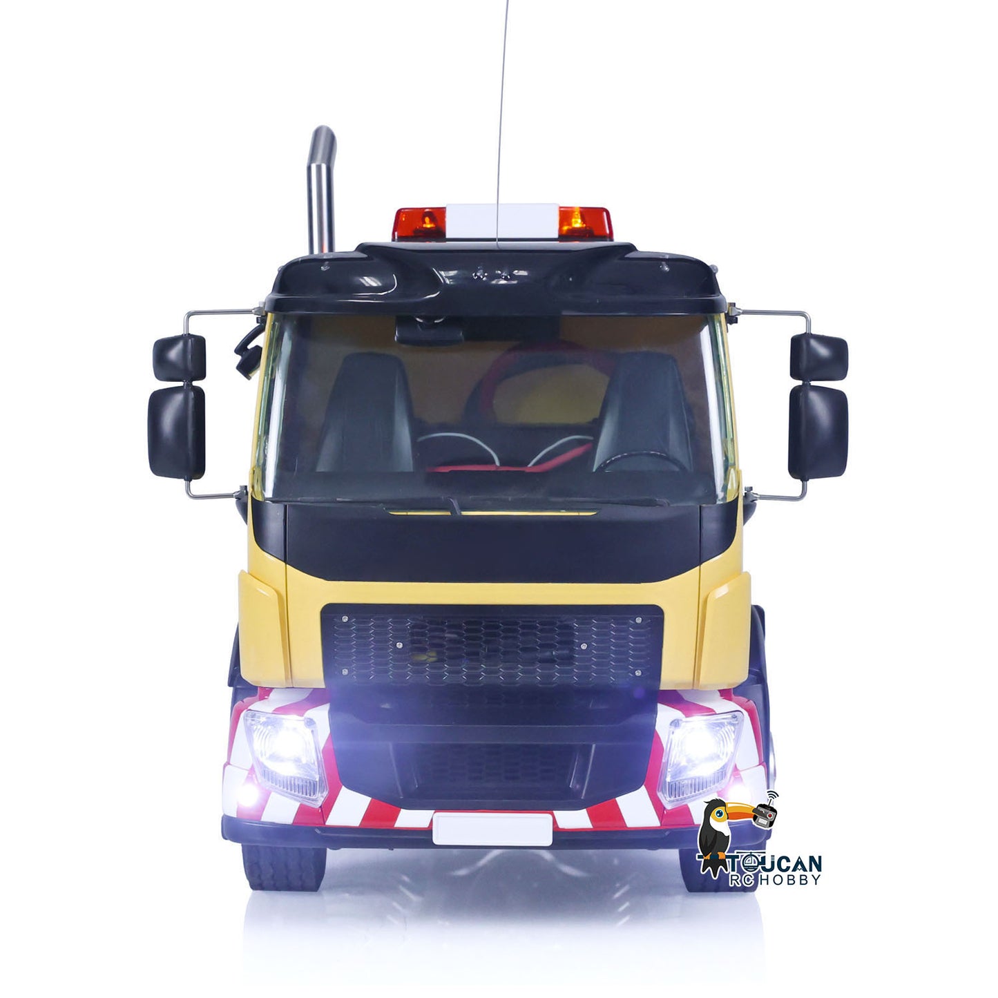 TOUCAN 1/14 6x6 RC Tractor Truck 3Axles Painted Assembled Remote Control Car Model