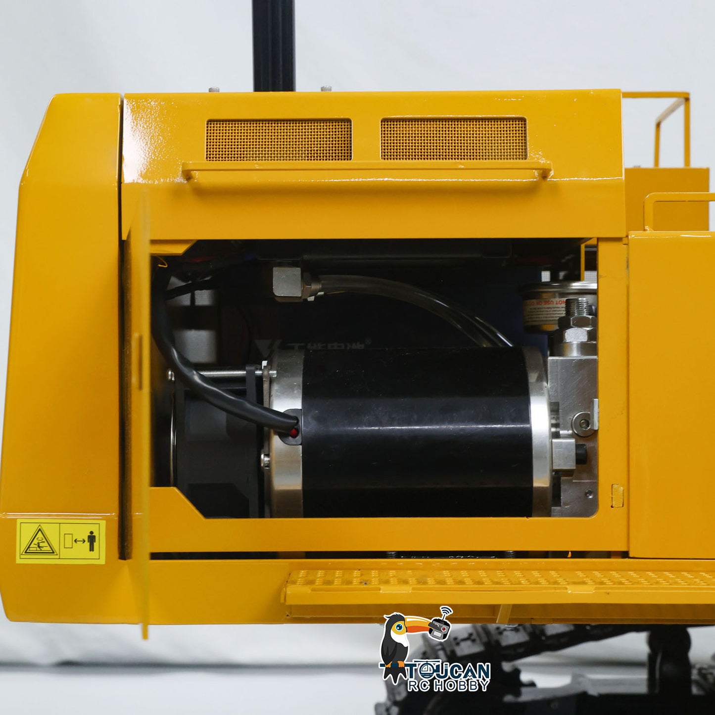 1/8 Metal Remote Control Hydraulic Excavator 390F Heavy Duty 3CH Valves RC Construction Vehicle Models Flysky PL18EV Radio