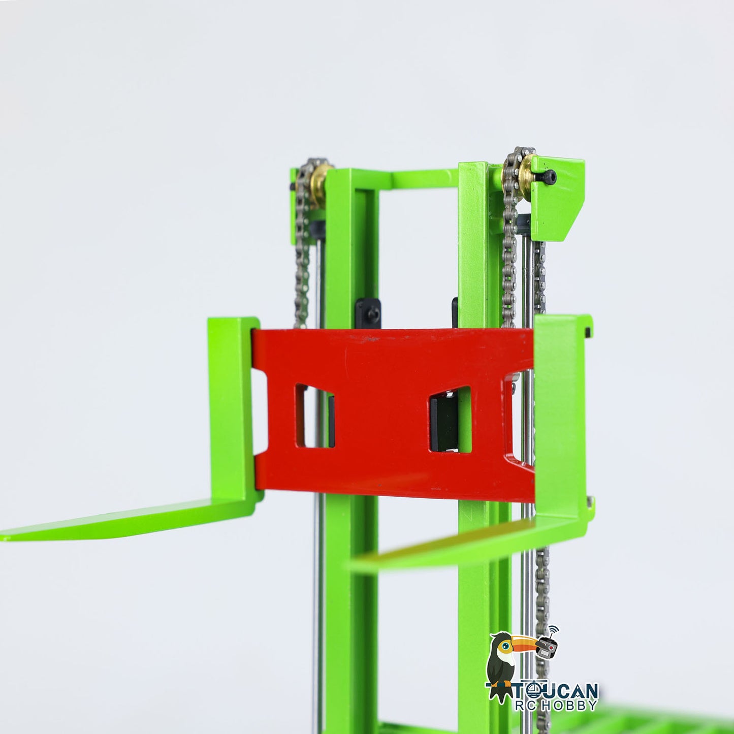 1/14 Metal Hydraulic RC Forklift Remote Controlled Wheeled Transfer Car Construction Vehicles  Light Sound FlySky I6S Radio Controller PNP RTR