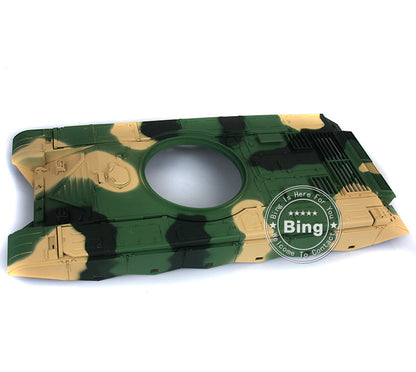 TOUCAN RC HOBBY Plastic Upper Hull Spare Part For Henglong 1/16 Scale RC Tank China ZTZ 99 3899/German Stug III 3868/German Panzer III L 3848/USA M26 Pershing 3838