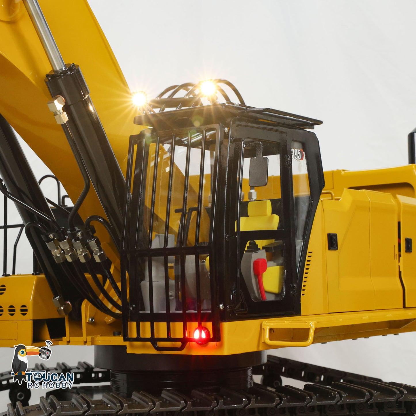 TYMX 395 1/8 Metal RC Hydraulic Excavator RTR Large-scale Digger Model