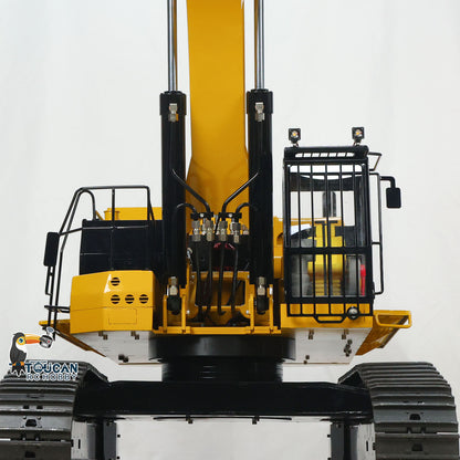 1/8 395 Metal RC Hydraulic Excavator Heavy Duty Digger RTR Radio Controlled Construction Vehicle FlySky ST8 Radio Brushless Motor 3CH Valve Light Battery Charger