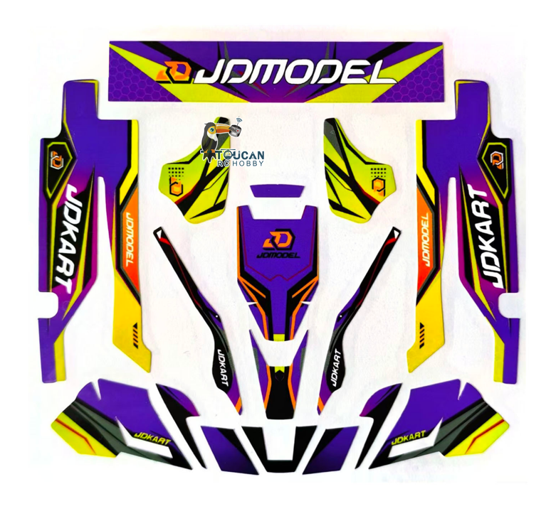 JDModel Sticker for 298A/298B 1/10 4x4 RC Drift Car DIY Model Vehicle Remote Control Electric Racing Car Model Upgraded Parts