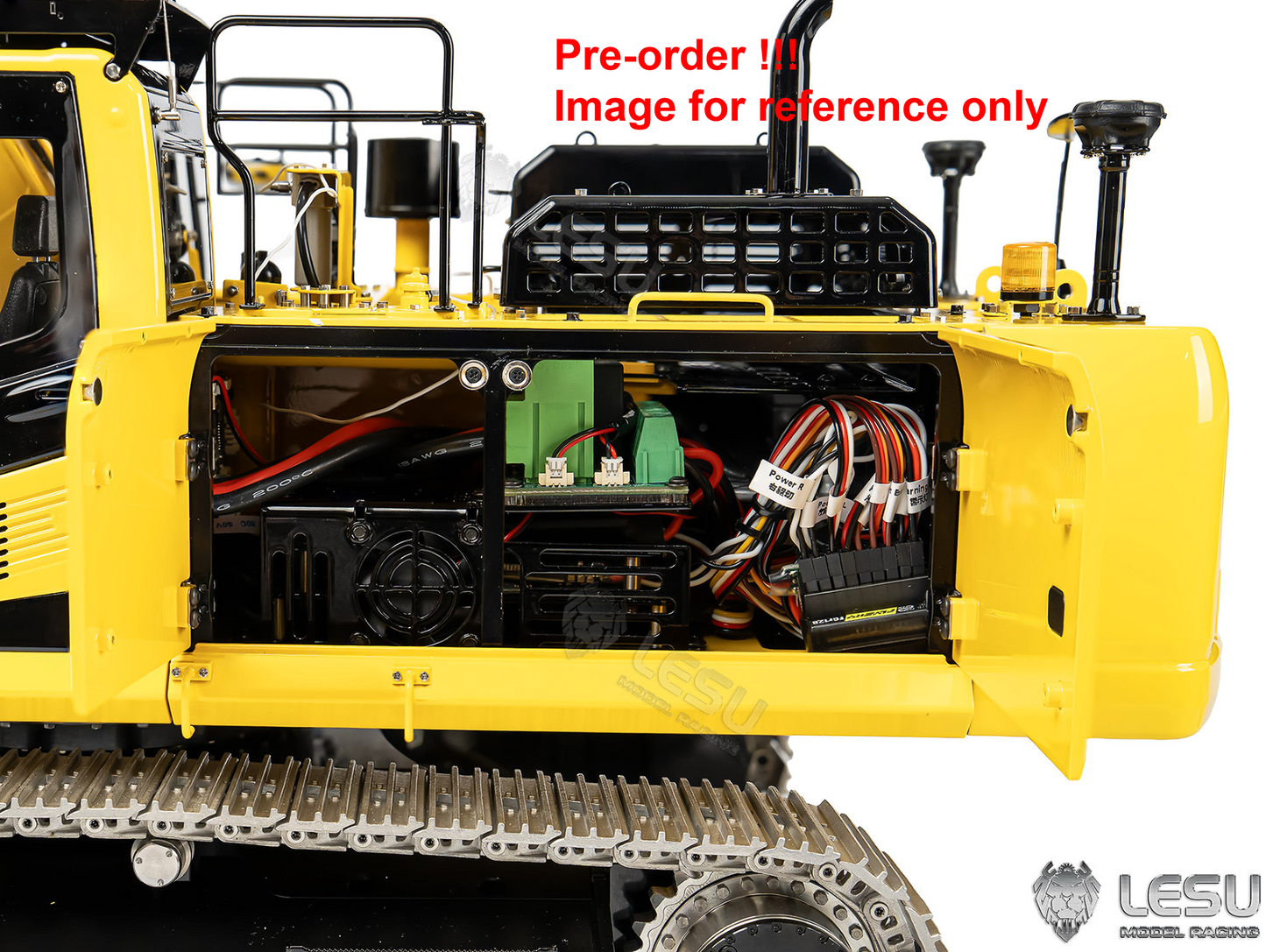 New Pre-Order Deposit LESU 1/14 PC500 Hydraulic RC Excavator with 7 Ways Valves 360 Degree Rotation for Construction Vehicle Enthusiast