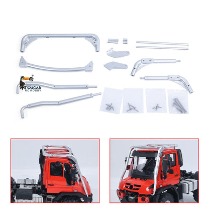 Metal Roll Cage for RTR 4*4 1/14 Remote Control Rock Crawler U535 Lite RC Off Road Vehicle 2Speed Gearbox Differential Locks