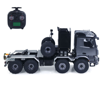 Toucanhobby BZ4663 1/14 Metal 8x8 RC Tractor Truck PNP 3 Speed Transmission Differential Lock Axles Remote Winch ST8 Controller Light Sound for Model Collectors