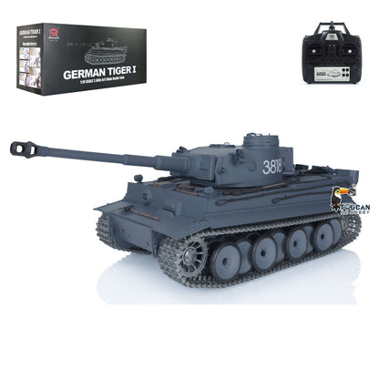 TOUCAN RC HOBBY Henglong 1/16 TK7.0 Promotion German Tiger I RTR RC Tank 3818 Infrared Combat BB Smoke Sounds Lights Metal Gearbox Tracks Sprockets Idlers Wheels