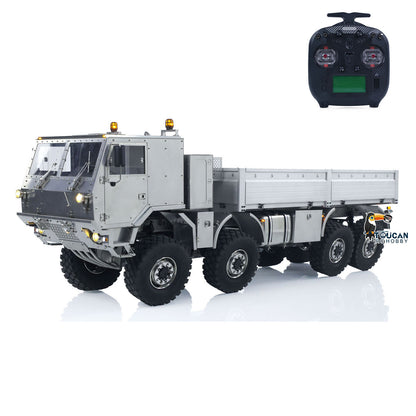 Metal 1/14 RC Hydraulic Off Road Military Truck T815 Remote Control 3Speed 8*8 Roll on off Dumper Model Paladin ST8 Radio