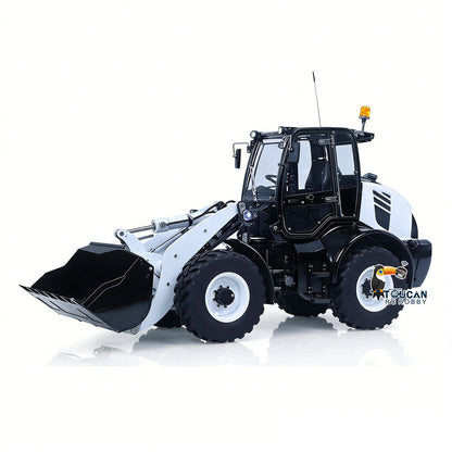 LESU Aoue WA100M-8 1/14 Metal 4x4 Hydraulic RC Loader A0021 Model with Brushless Motor Quick Release Coupler Sound Light System