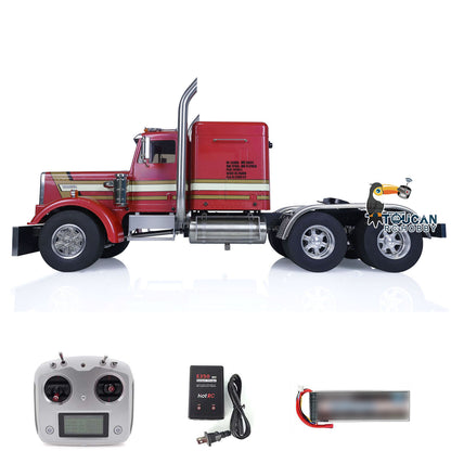 1/14 TAMIYA 56301 6x6 King Hauler RC Tractor Truck RTR Metal Chassis Car Model