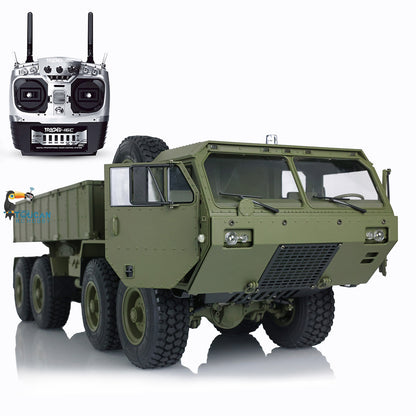 In Stock HG 1/12 RC US Military Truck P801 8*8 Radio System Alexs Drive Shaft Servo Motor Wheel Remote Control Vehicles Cars Model