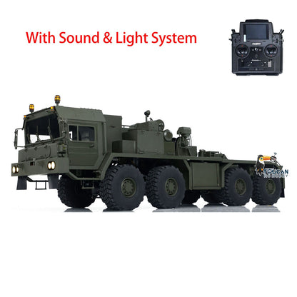 TOUCAN 8x8 1/14 RC Tractor Truck SLT56 Full Metal Remote Controlled Military Transport Car PNP Painted Model FlySky PL18 Lite