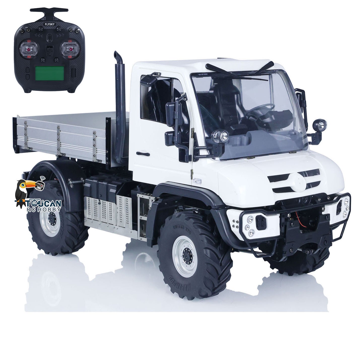 Customized 1/10 U423 4X4 RC Off-road Vehicles Remote Controlled Rock Crawler Car PNP Version Metal Bucket Painted Assembled