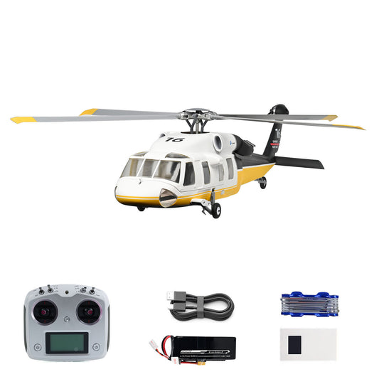 TOUCAN RC HOBBY Fly Wing Smart RC Rescue Helicopter 4 Blade Rotor GPS Position Hold Return to Home Multiple Flight Modes Scale Aircraft Model