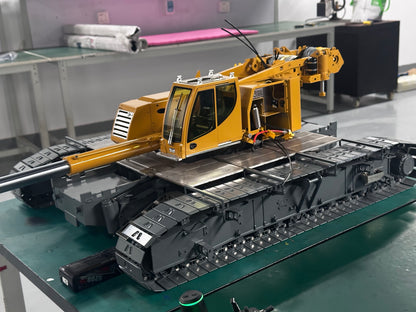 Pre-order Eyewhale New Product 1/14 All Terrain Remote Control Hydraulic Mobile Crane Truck D1220 6Axles Construction Vehicles Radio FlySky PL18EV