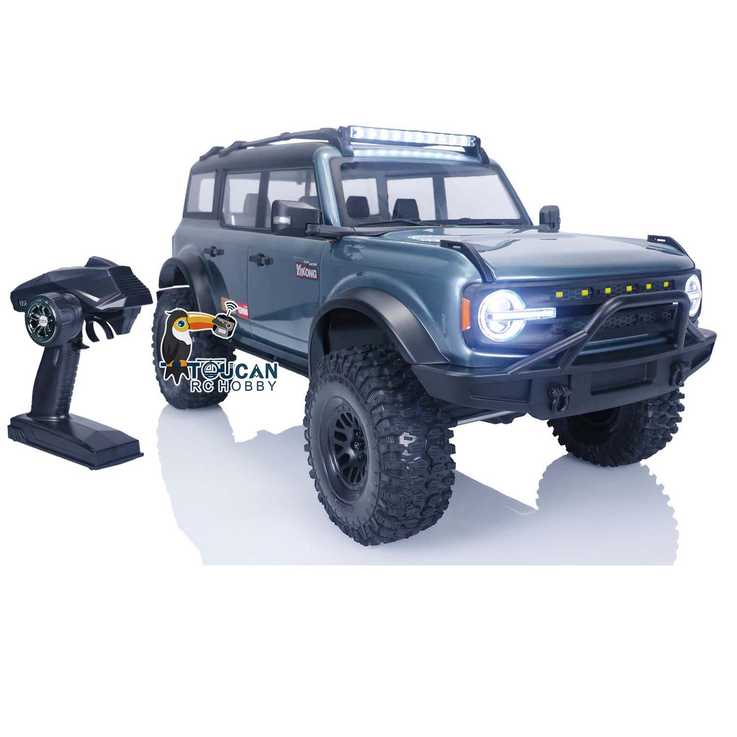 IN STOCK YIKONG YK4083 1/8 4WD RC Crawler Climbing Car Radio Controlled Off-road Vehicles Painted Assembled Hobby Model ESC Motor