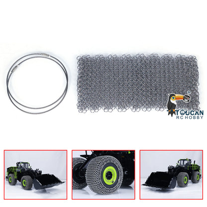 Metal Hydraulic Long Short Clamp Rock Skip Bucket for Kabolite 1/14 K988 100S RC Loader Model DIY Accessory Spare Parts
