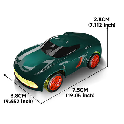 In Stock 1/64 RC MINI High Speed Desktop Drift Car Q197 2.4Ghz Remote Control Four Wheel Drive Car Model RTR Battery Colorful Lights