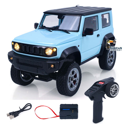 In Stock RTR 1/16 HG Remote Control Off Road Car Electric RC Crawler Light System Smoke Unit Metal Gear Drive Shaft Battery Charger