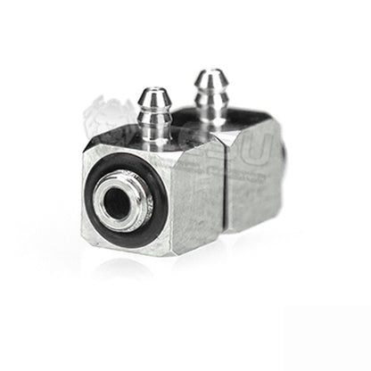 LESU Metal Breather/Nozzle Plug M5 Brass/Steel Nozzle for 1/14 1/12 RC Hydraulic Dump Truck Remote Control Car Construction Vehicles Excavator Loader Forklift Bulldozer DIY Model