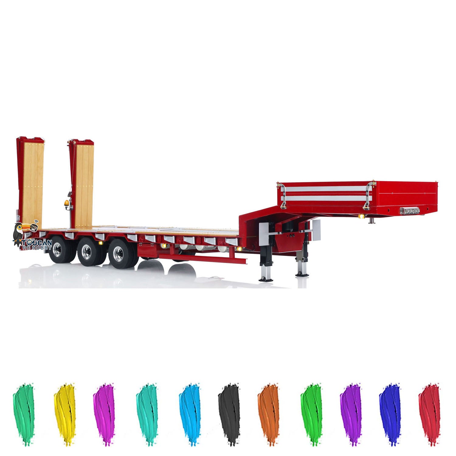 Aazon.co: TOUCAN RC HOBBY HUINA Kabolite 1/14 4 * 4 Etal Hydraulic RC Duper Tipper K3362