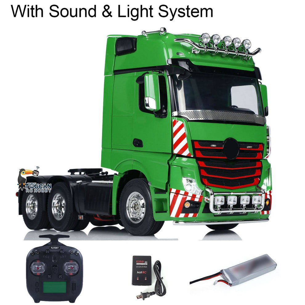 1/14 RC Tractor Truck 6x4 3363 Remote Control Lorry RTR Model ST8 Radi ...