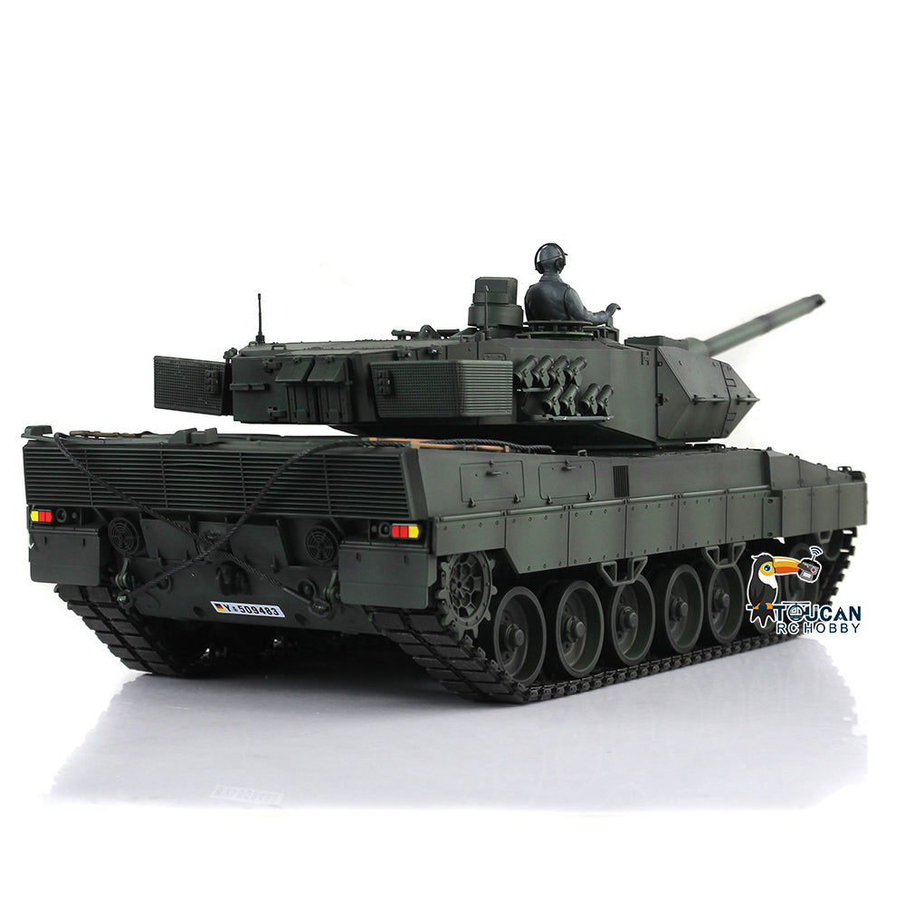 TOUCAN RC HOBBY IN Stock Henglong 1/16 TK7.0 Plastic 3889 Leopard2A6 RTR RC Tank 360 Degrees Turret BB Infrared Combat Smoke Sound Light Metal Barrel