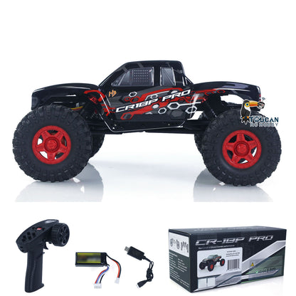 Fast Free Shipping for EU 1/18 2.4G RC Rock Crawler Car 4*4 Remote Control Crawler CR18P PRO Juice Up Hobbywing Brushless Motor ESC Battery Ready to Run