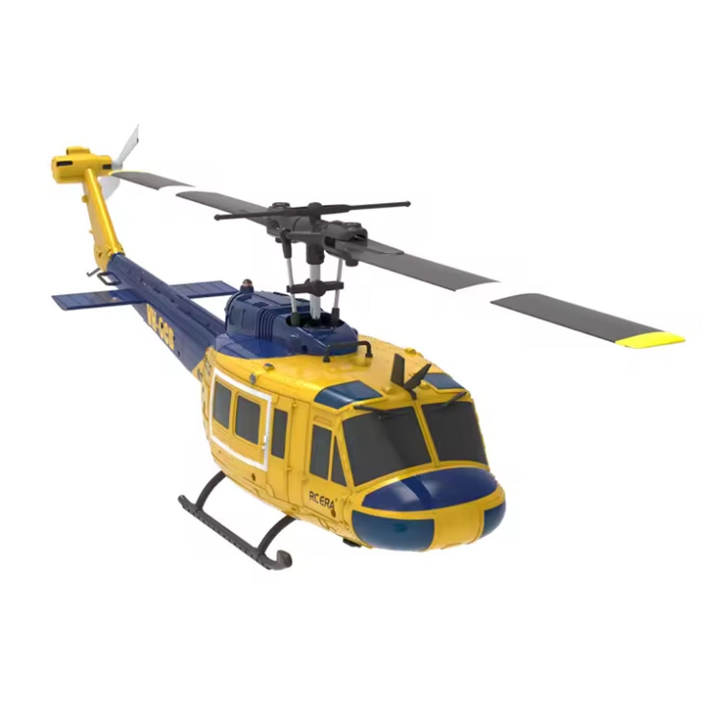 1/48 RC Simulation Helicopter Model C032 UH-1 Remote Control Stunt Aircraft One Click 3D Flip Optical Flow Positioning Gift Toy