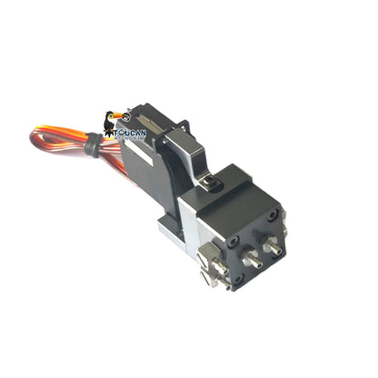 TOUCAN RC HOBBY 1CH 2CH 3CH 4CH 5CH Metal Directional Valve W/ Servo Spare Part for 1/14 RC Excavator Loader forklift Radio Controlled Truck Model