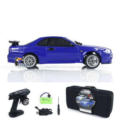 In Stock LDRC 1/18 4x2 RC Racing Car RWD Remote Controlled Drift Vehicles Assembled and Painted Gyroscope LD1899 ESC Servo Motor