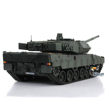 TOUCAN RC HOBBY Henglong 1/16 TK7.0 3889 Leopard2A6 RTR RC Tank FPV Barrel Recoil BB IR Smoke 360 Degrees Turret Metal Tracks Road Drive Idler Wheels Gearbox