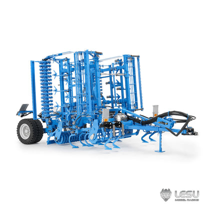 LESU Metal K500 Seedbed Pre-sowing Soil Preparation Machine Planter Plough for 1/14 RC Hydraulic Tractor Car AOUE 1050 Model