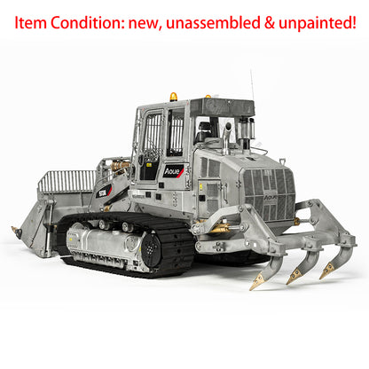 LESU 973K 1/14 Metal RC Hydraulic Loader B0025/B0024 Kit with Motor Servo ESC Light Sound System for DIY Construction Model Builders and Hobby Collectors