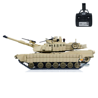 In Stock TOUCAN 1/16 Metal RC Tank 3918 Abrams M1A2 TUSK II Dual Flow Gearbox 360 Turret Rotary Infrared Combat Barrel Recoil FPV