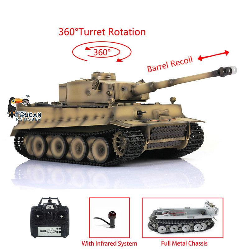 HengLong Factory 1/16 3818 German Tiger 1 Full Metal Chassis