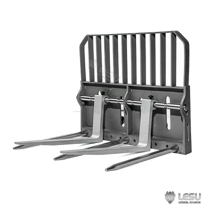 Lesu Metal Fork C0020 for 1/14 RC Hydraulic Loader AOUE MCL8 AT1050 WA100M-8 Remote Control Construction Vehicle RD-A0015 RD-A0021 RD-A0016 Model DIY Parts